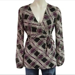 Nine & Co long sleeved blouse size 6